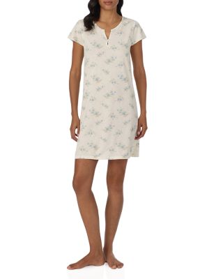 Cotton Blend Pointelle Nightgown - Exclusive
