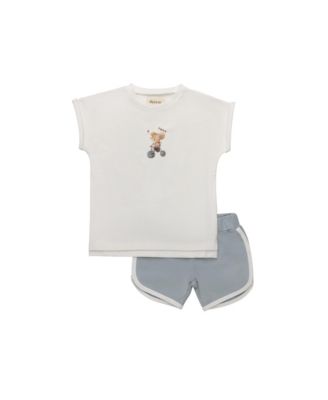 Boys' Playful Mouse Collection 2 Piece Set - Baby, Little Kid