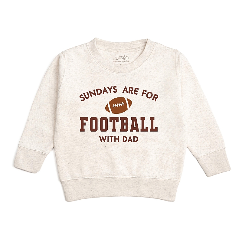Sweet Wink Boys' Sundays Are For Football Sweatshirt - Baby, Little Kid