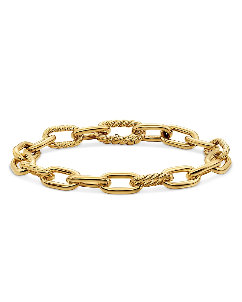 Dy Madison Chain Bracelet in 18K Yellow Gold, 8.5mm