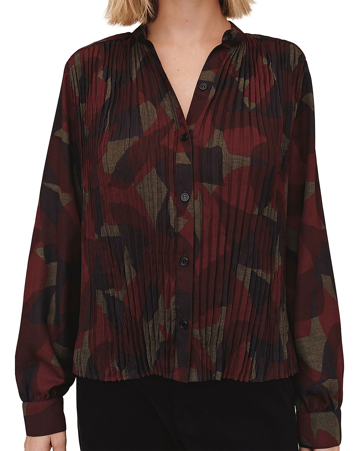Bella Dahl Pleated Shirt