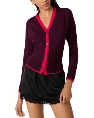 Arwen Contrast Trim Cardigan