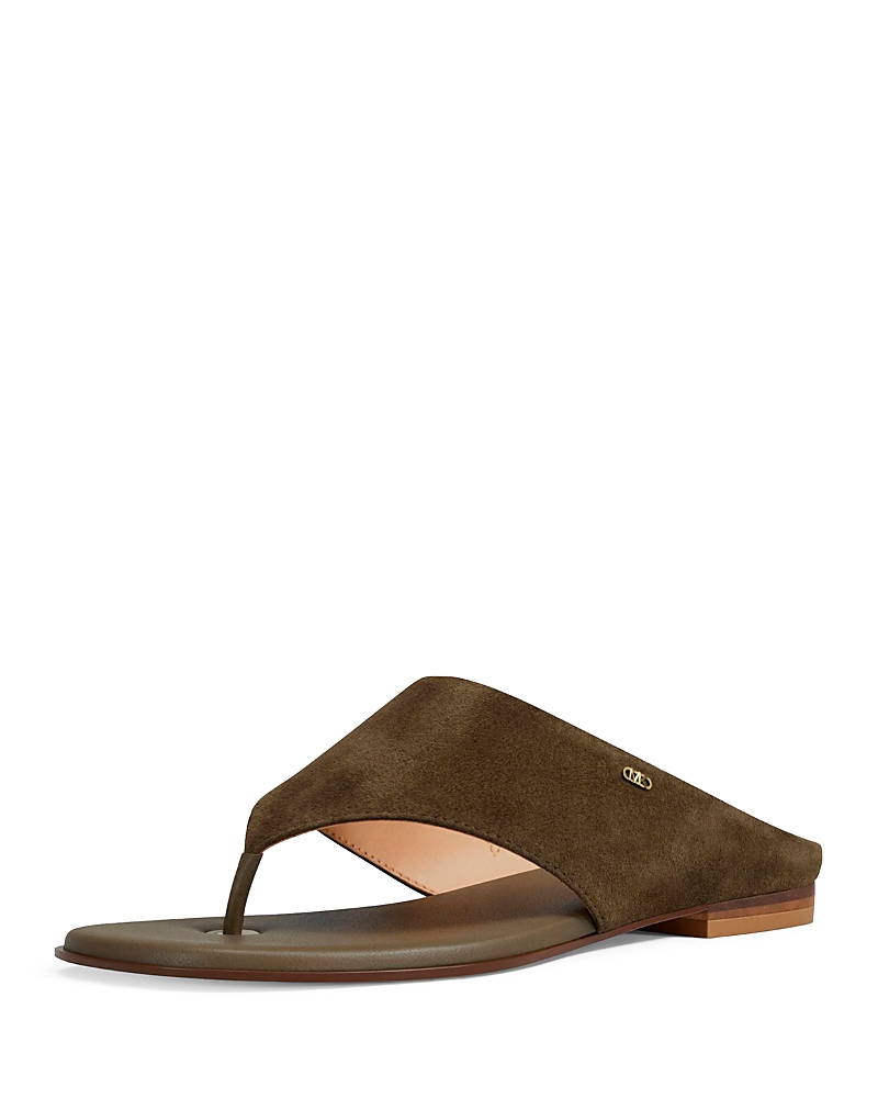 Michael Kors Women's Alster Leather Thong Sandals