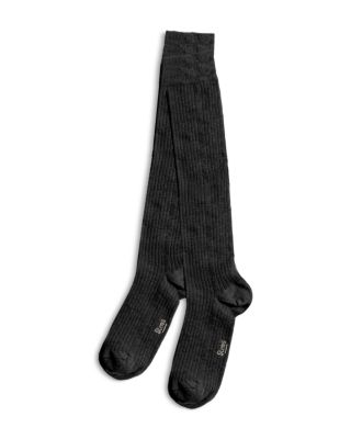 Cotton & Cashmere Blend Knee Socks