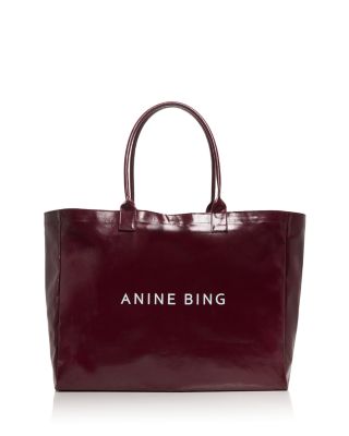 Leo Large Coated Canvas Tote Bag
