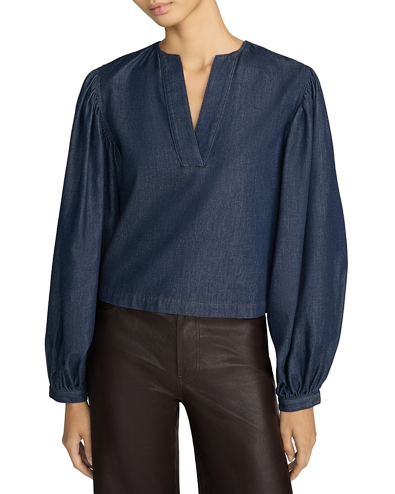 Frame The Poise Split Neck Top