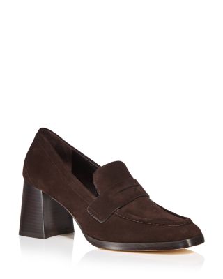 Women's Vera Loafer Suede Pumps