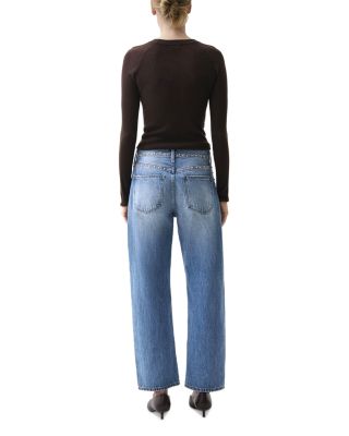 Lexi High Rise Straight Jeans in Star Studded - thumbnail 3