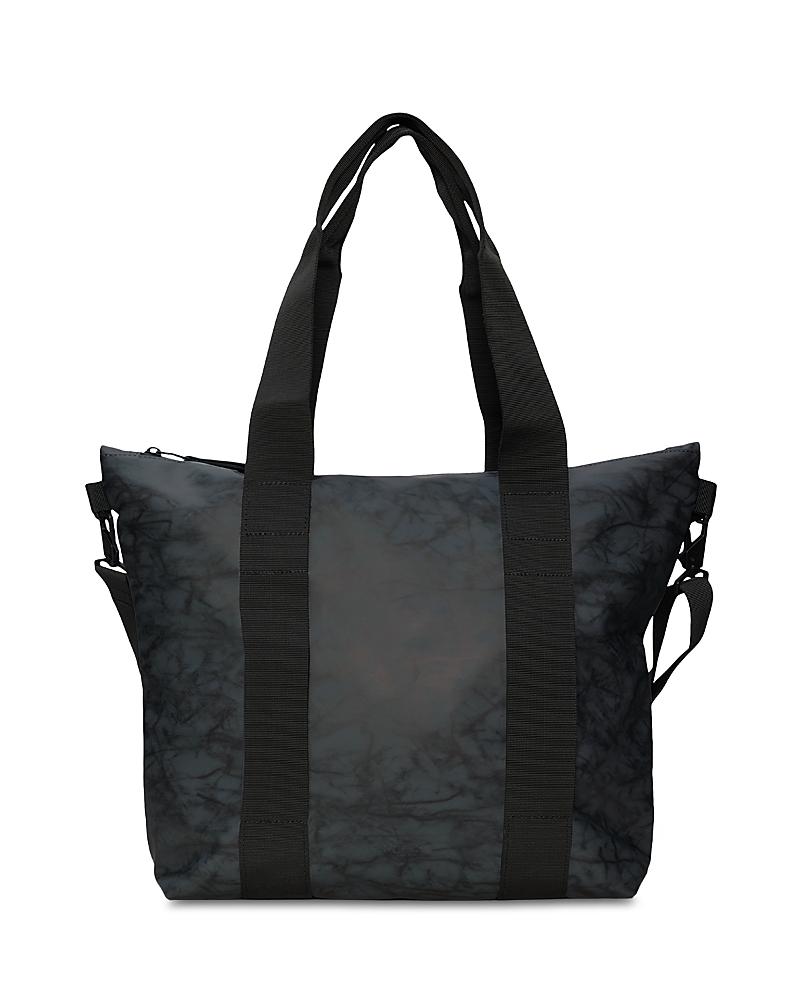 Rains Mini Faux Leather Tote Bag