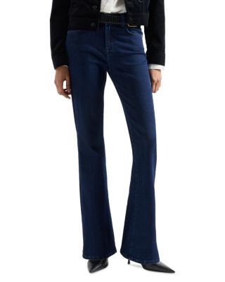 The Leggy Mid Rise Flare Jeans in Classical