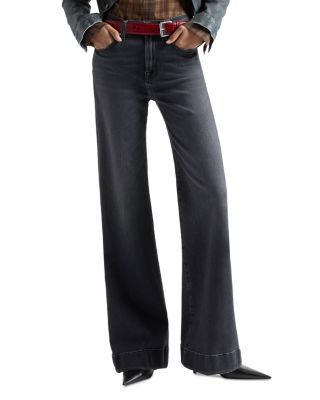 Modern Dojo High Rise Flare Jeans in Inkstorm