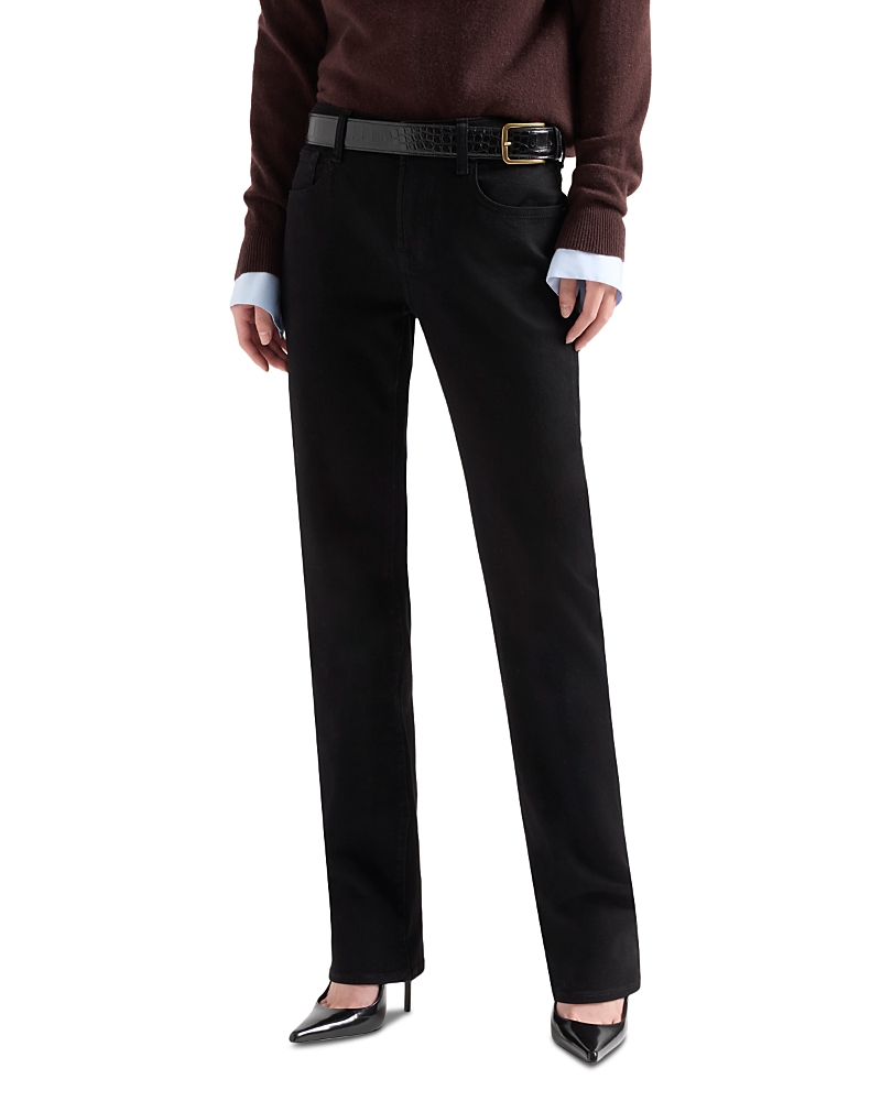 7 For All Mankind The Slim Mid Rise Slim Jeans in Soho Night