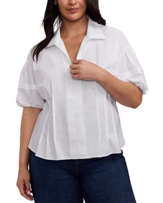 Lucia Elbow Puff Sleeve Shirt