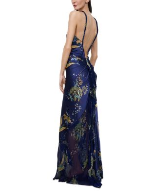 Charli Silk Low Back Dress