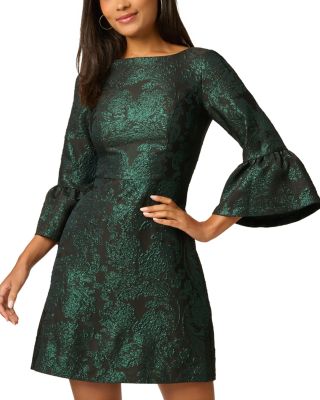 Metallic Jacquard Dress
