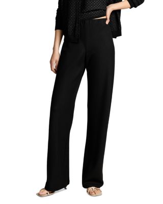 Colette Wool Blend High Waisted Bias Pants
