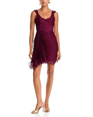 Nova Pleated Mini Dress