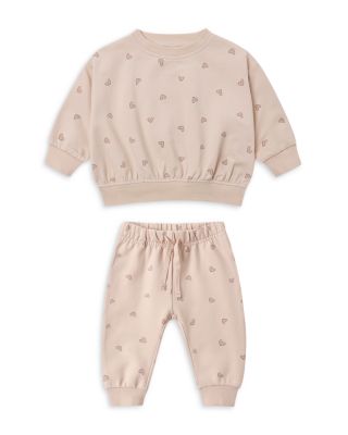 Girls' Reagan Hearts Sweatshirt & Sweatpants Set - Baby