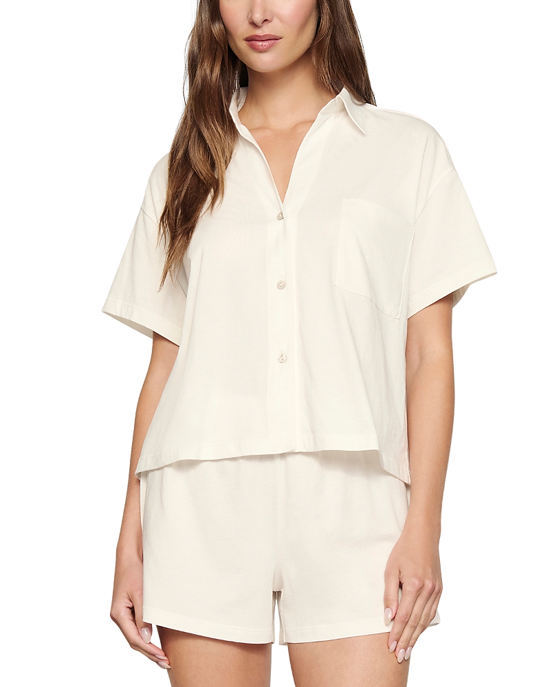 Eberjey Pima Cotton Short Pajama Set