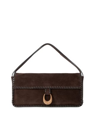 Harlow Suede Messenger Bag