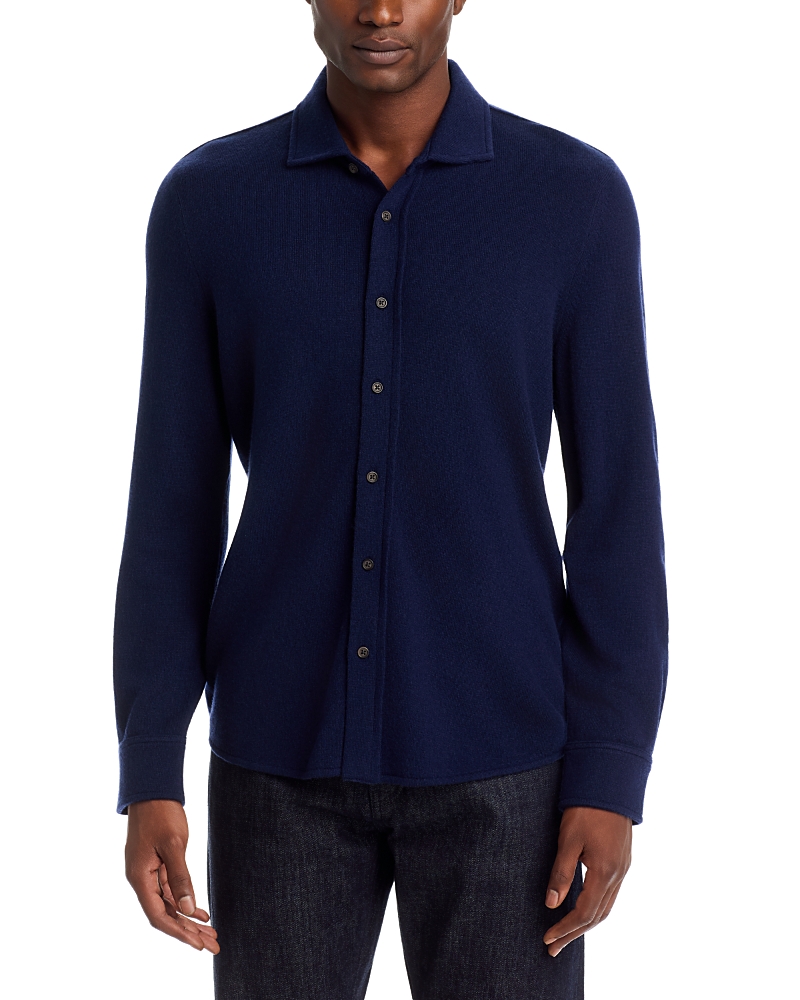 The Men's Store at Bloomingdale's Knit Wool Cashmere Shirt - Exclusive