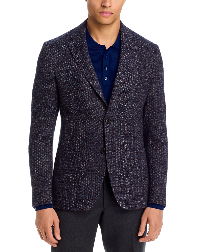 Etro Regular Fit Textured Solid Jacket