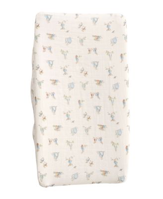 Muslin Crib Sheet, 52"L x 28"W x 9"D