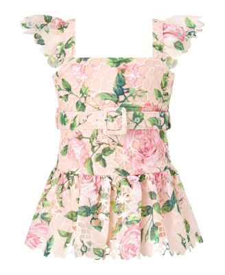  Girls' Leonora Embroidered Mini Dress - Baby