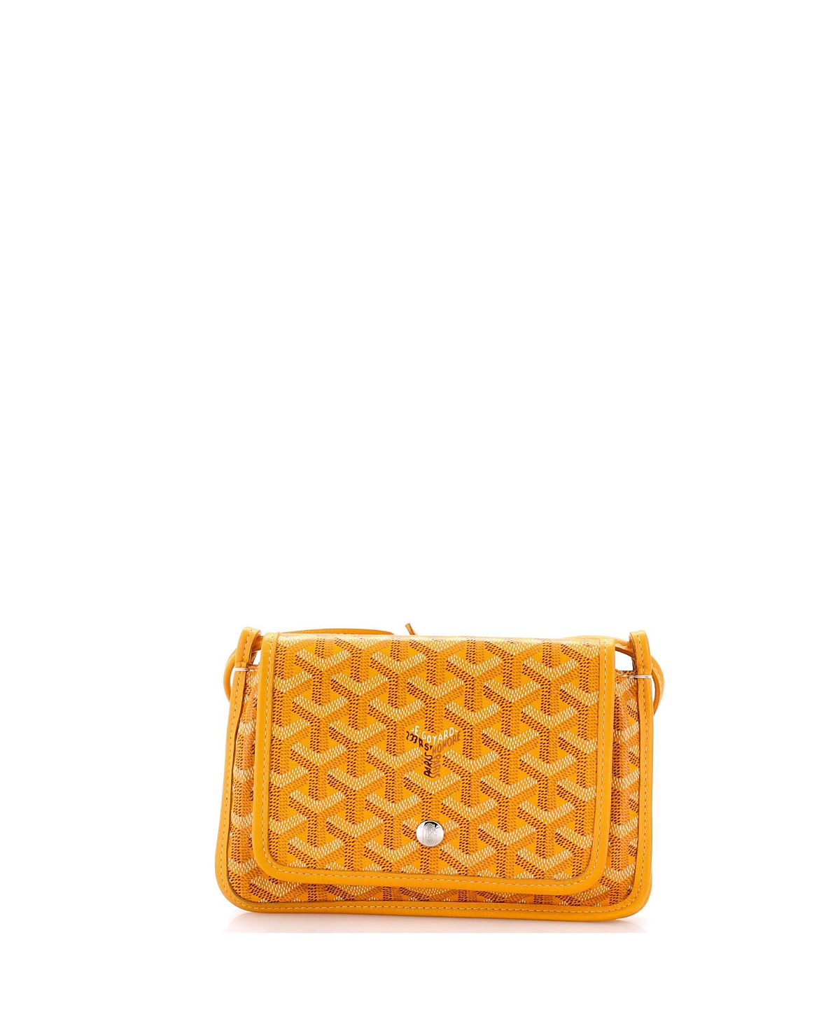 Pre-Owned Goyard Plumet Clutch Wallet Coated Canvas