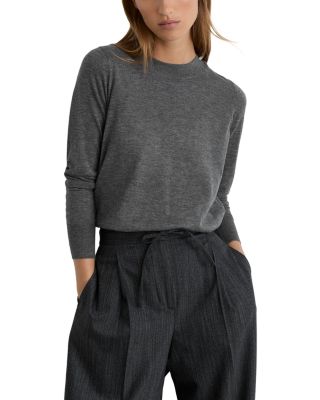 Sadie Merino Wool Crewneck Sweater
