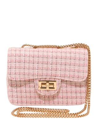 Malibu Sugar Tweed Luxe Mini Purse
