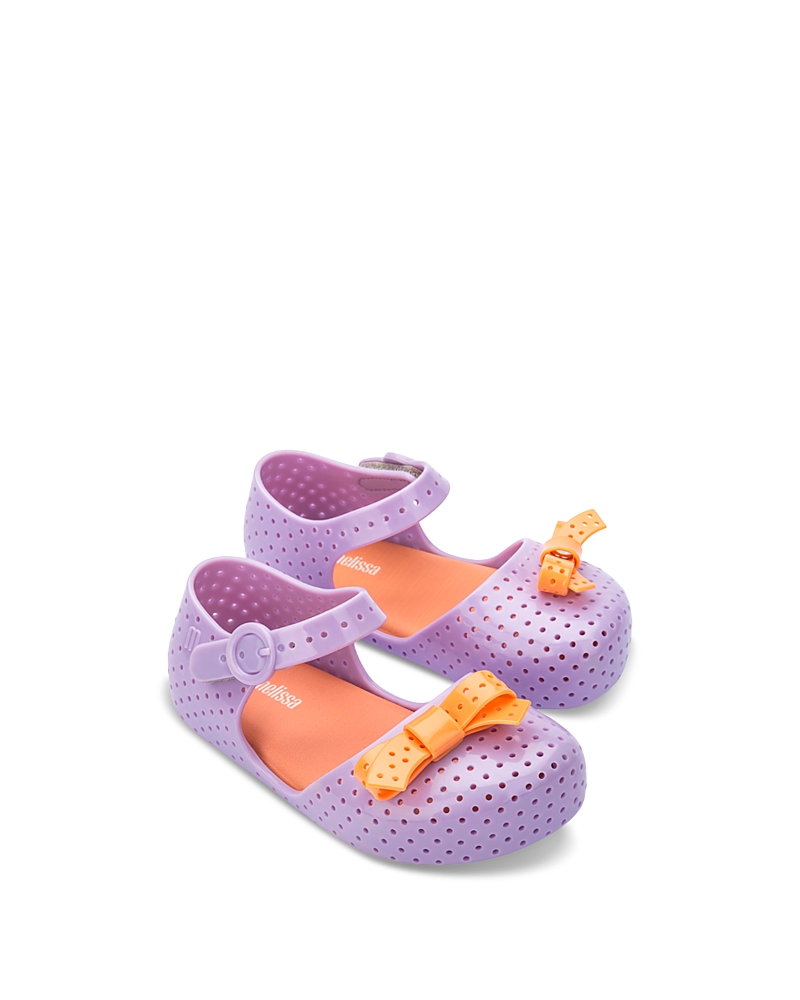 Mini Melissa Girls' Furadinha Pop Ballet Flats - Toddler, Big Kid