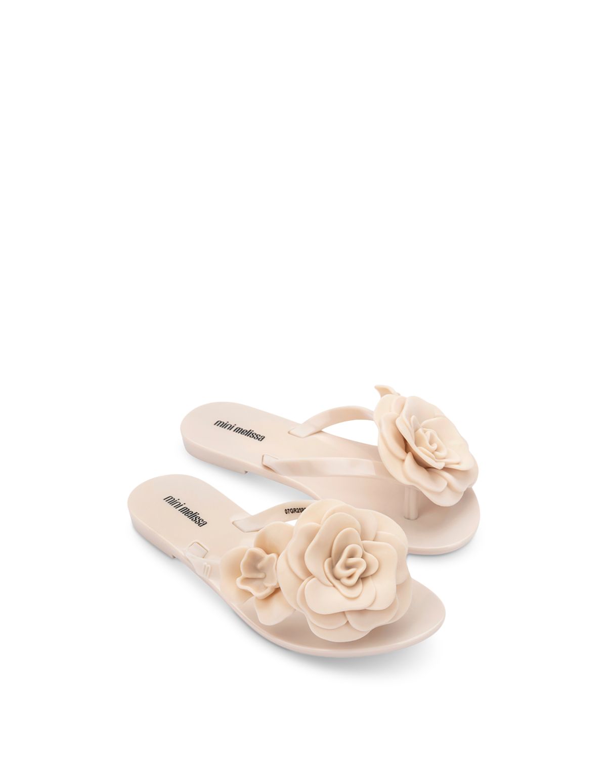 Mini Melissa Girls' Harmonic Petals Kids Flip Flop Sandals - Little Kid, Big Kid