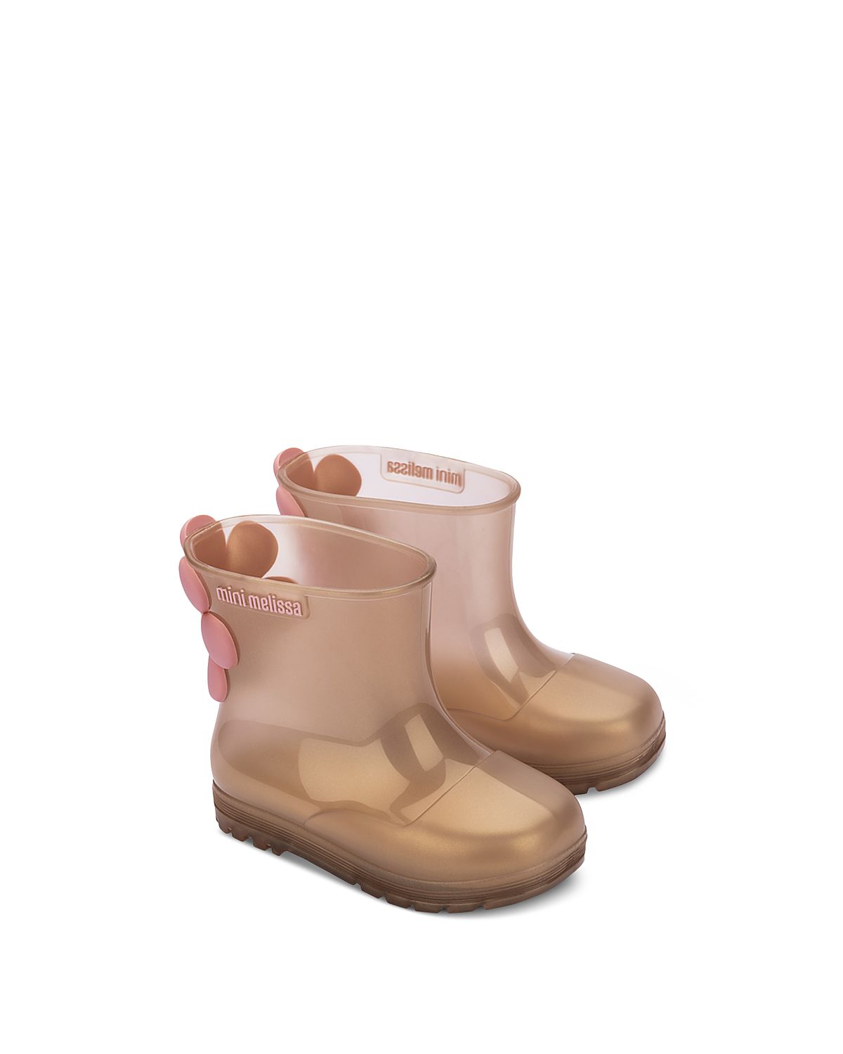Mini Melissa Girls' Welly Bloomy Boots - Toddler, Little Kid