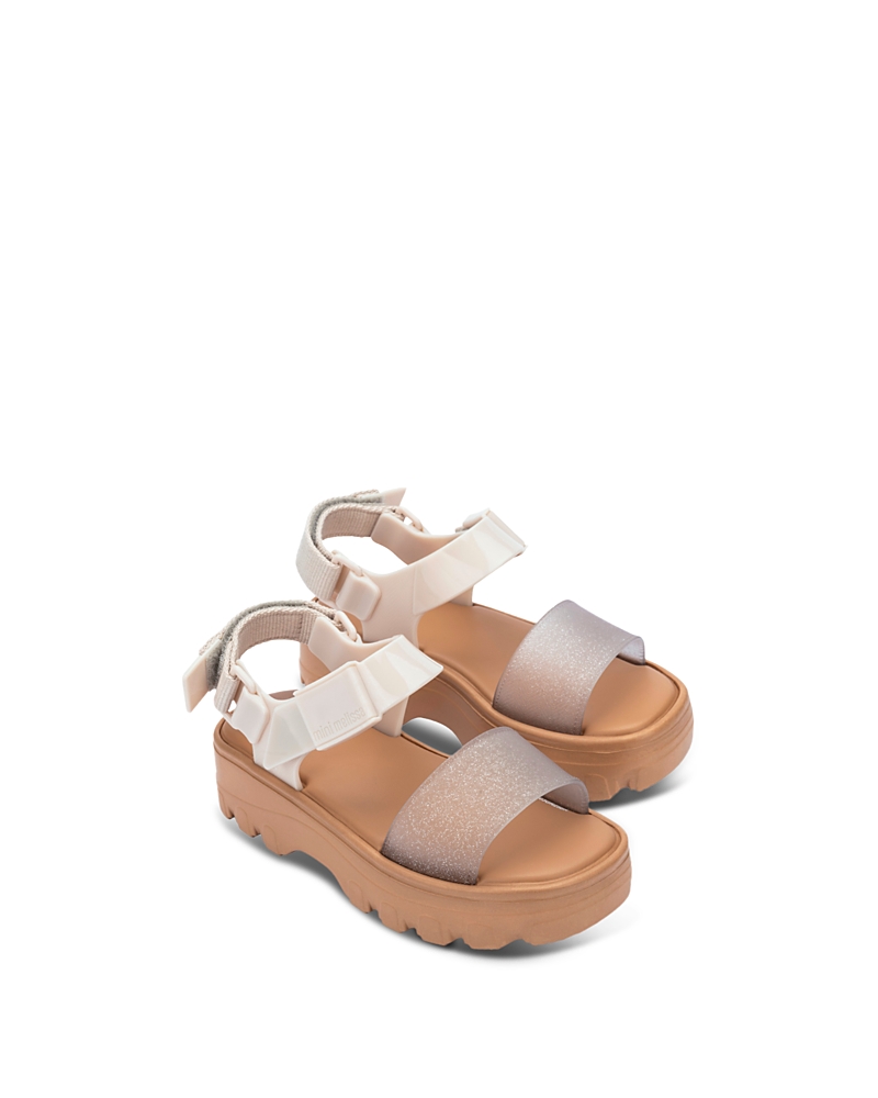 Mini Melissa Girls' Kick Off Platform Sandals - Toddler, Little Kid, Big Kid