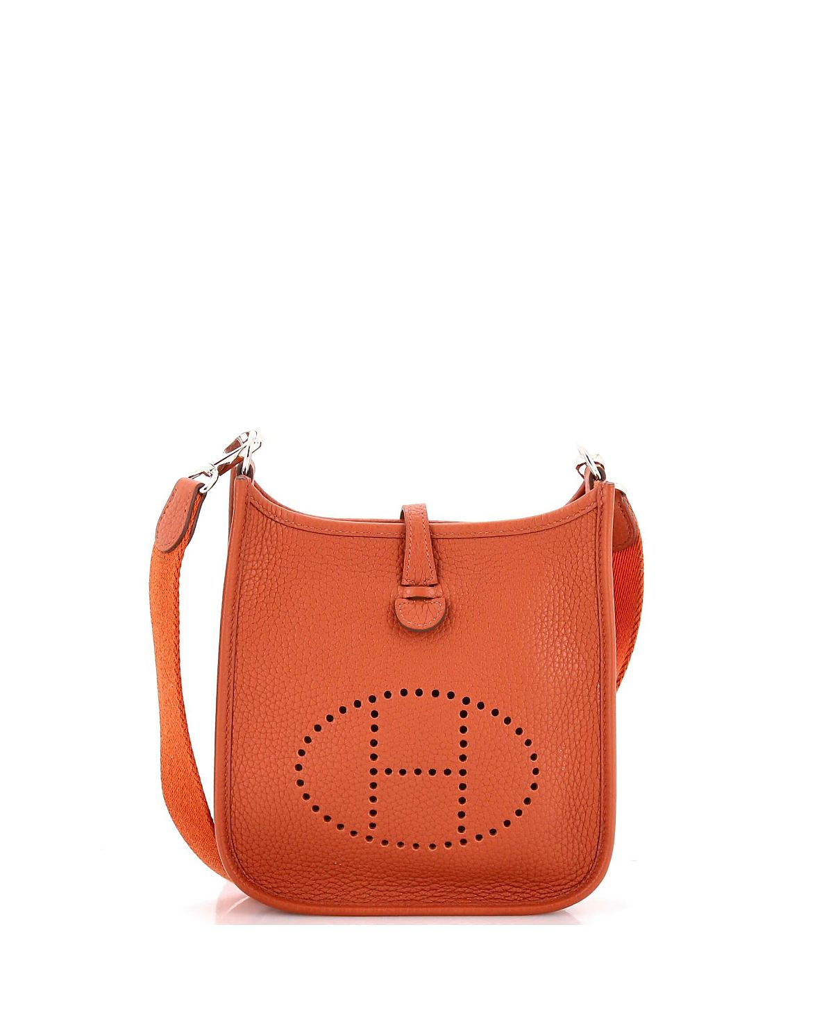 Pre-Owned HERMES Tpm Evelyne Bag Gen Iii Clemence