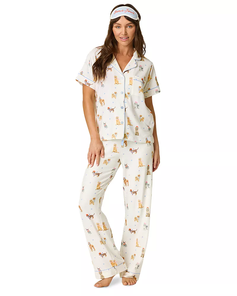 Pj Salvage Meet Me In Paris Pajama Set