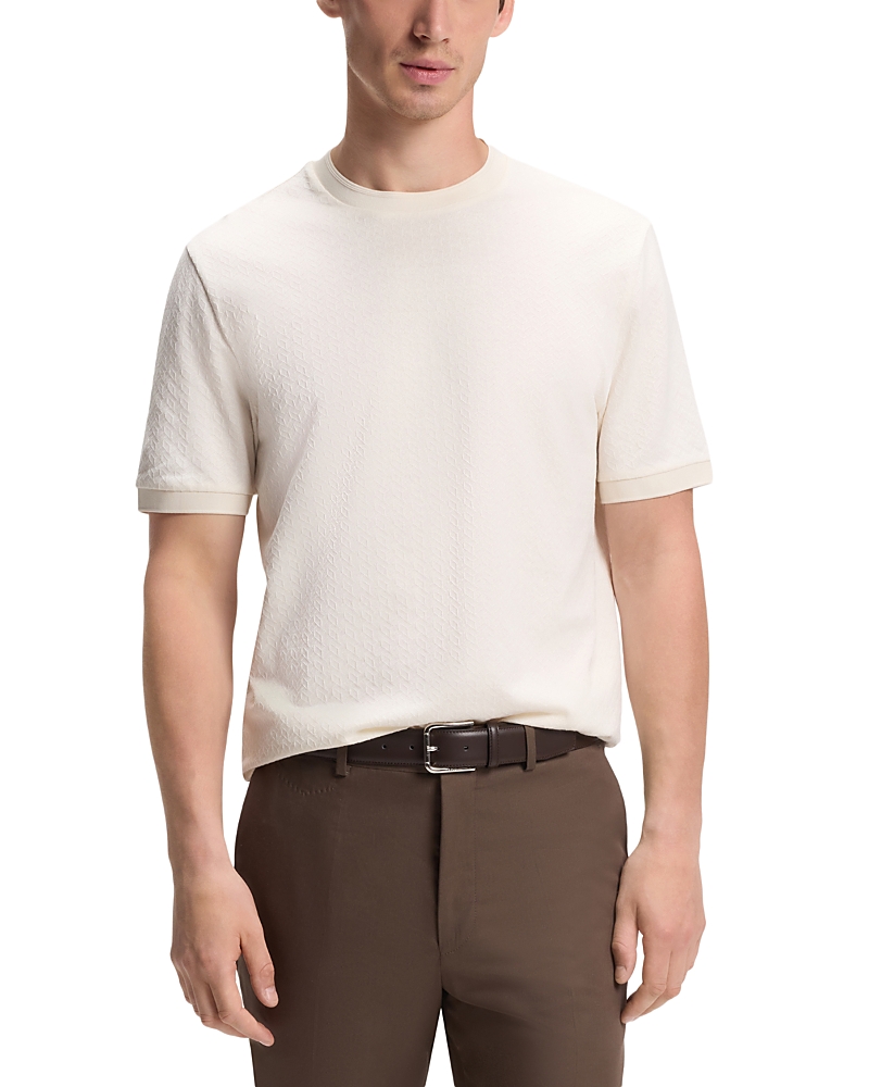Boss L-Tesar Cotton Blend Crewneck T-Shirt