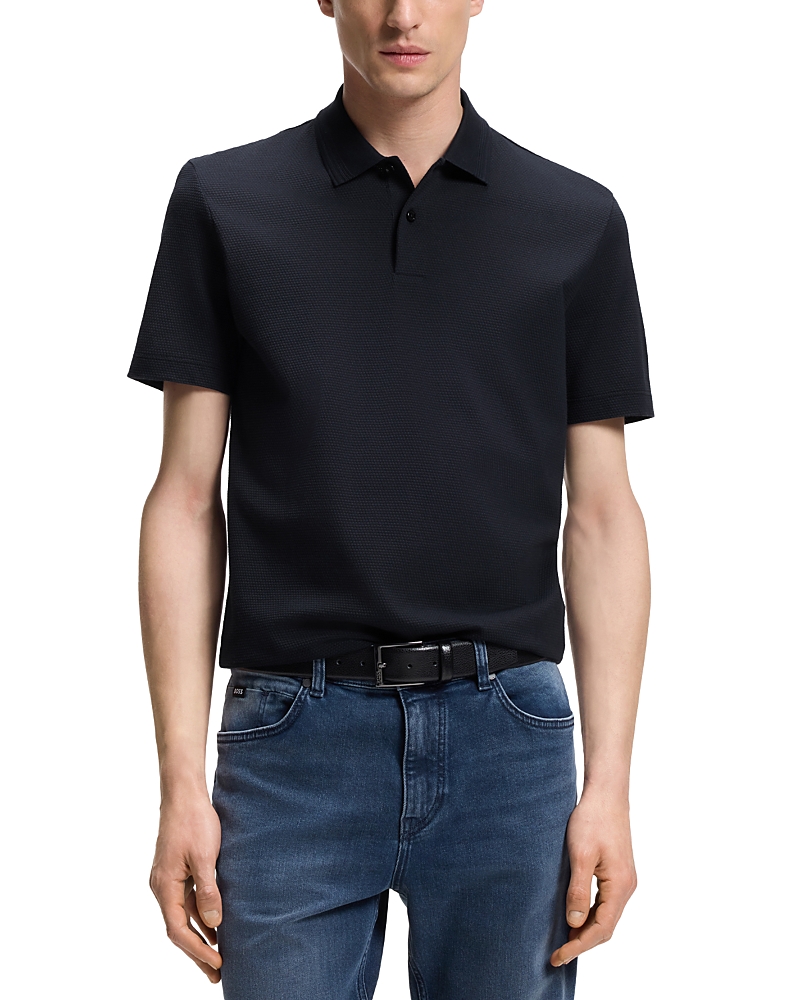 Boss Parlay Cotton Blend Jersey Polo Shirt