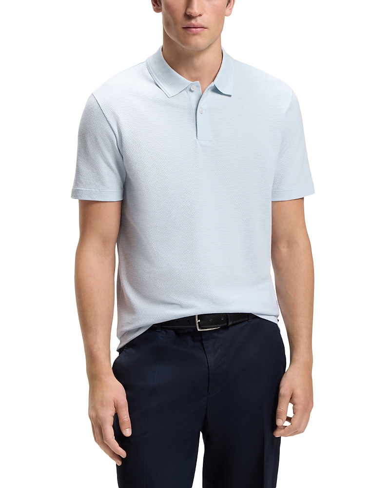 Boss Parlay Cotton Blend Jersey Polo Shirt