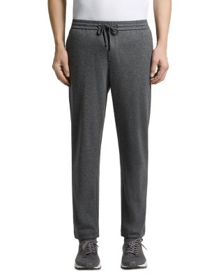 Cotton Blend Double Interlock Drawstring Joggers