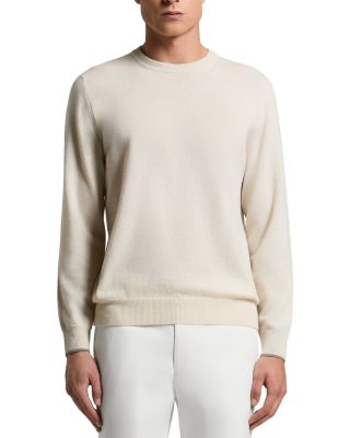 Extra Fine Wool Blend Crewneck Sweater