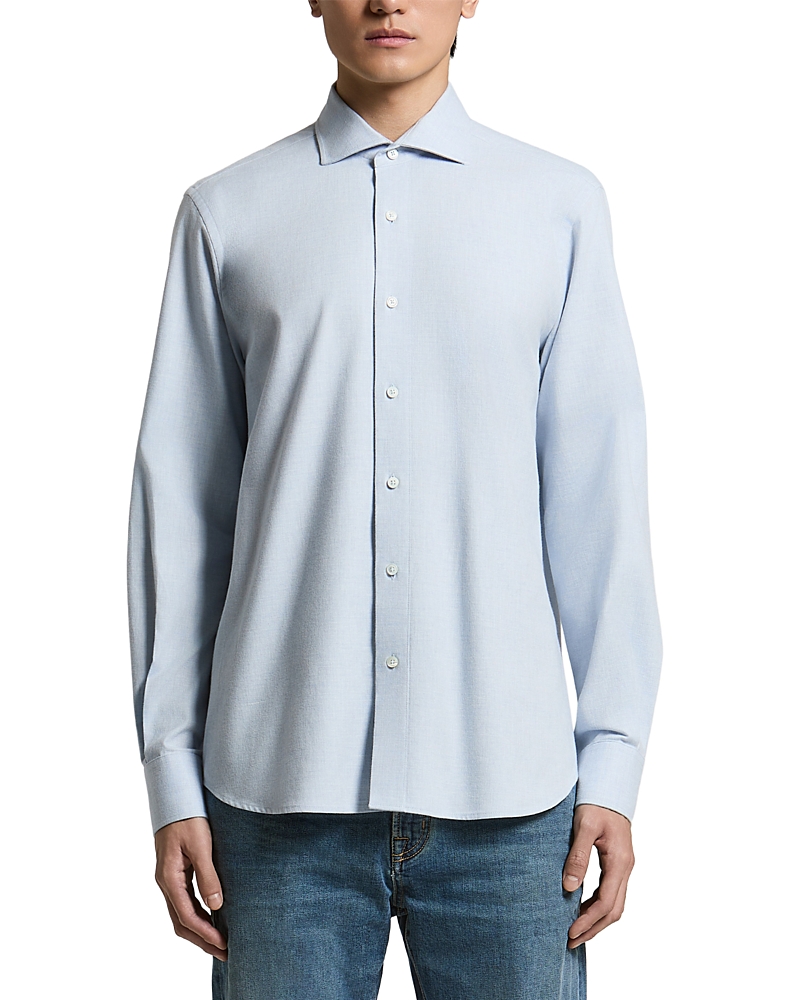 Peserico Classic Cotton Flannel Twill Shirt