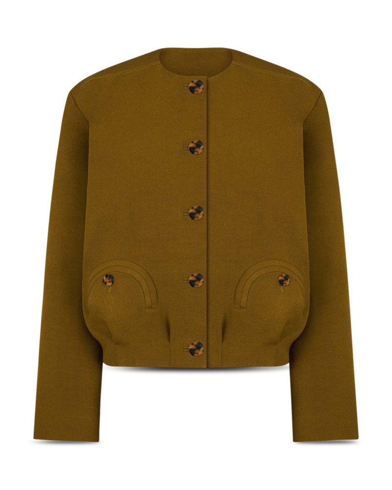 BLAZÉ Milano O'Madeleine Altai Button Front Jacket by Bloomingdale's