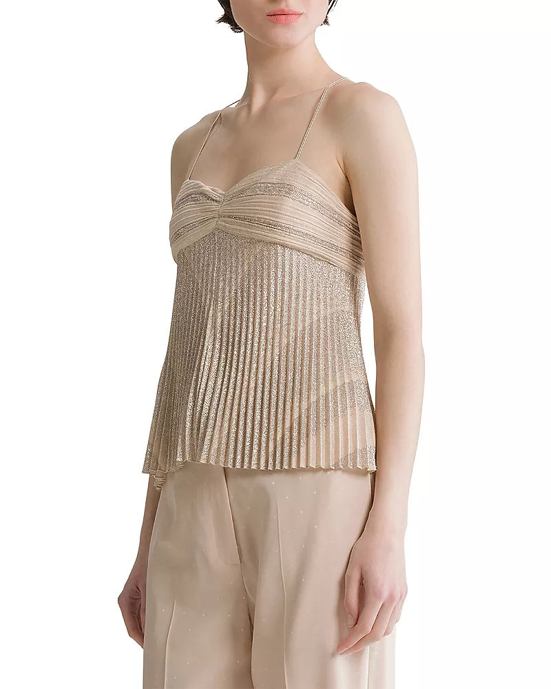 forte_forte Rising Sun Soleil Plisse Top