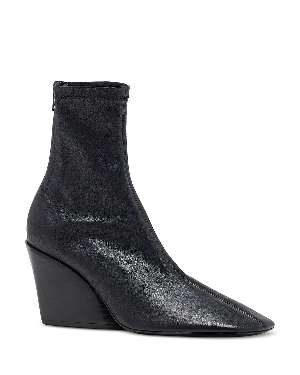 Proenza Schouler Women's Slant Stretch Leather Ankle Boots
