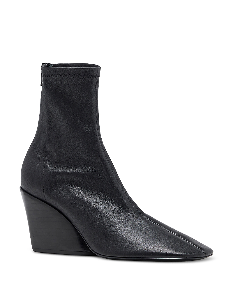 Proenza Schouler Women's Slant Stretch Leather Ankle Boots