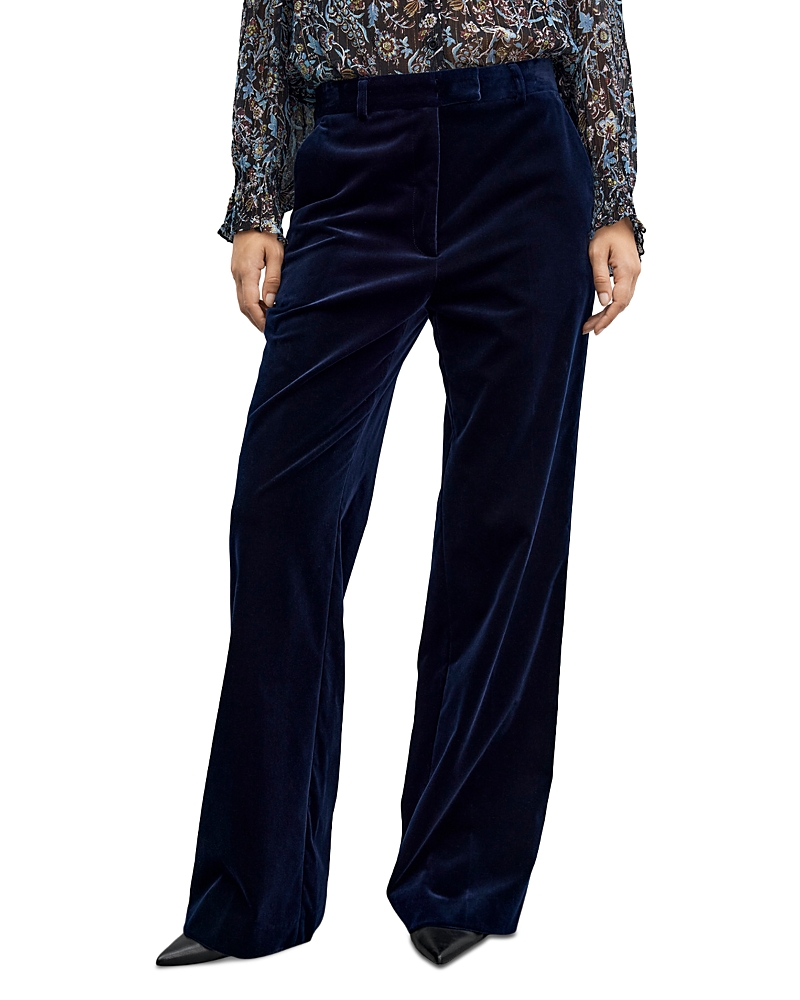 Gerard Darel Mya Velvet Wide Leg Pants