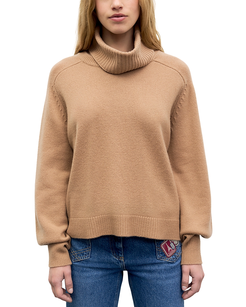 Gerard Darel Ramia Wool Turtleneck Sweater