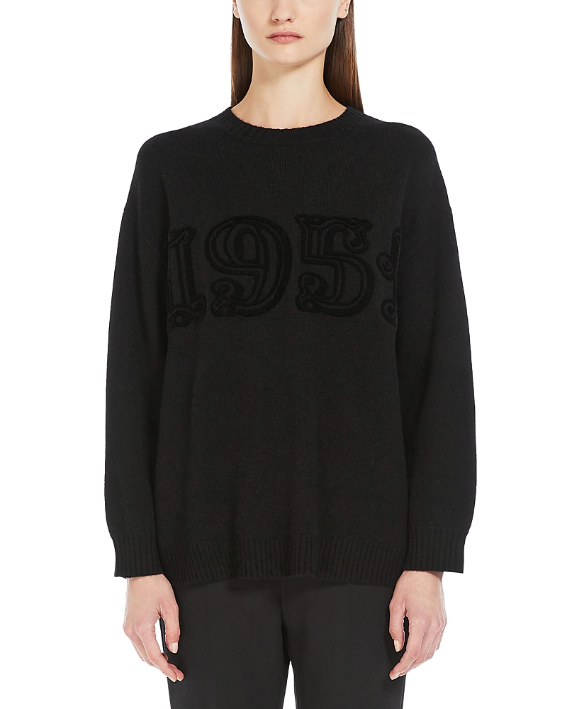 Max Mara Fido Wool & Cashmere Crewneck Sweater